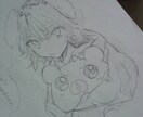 あなたの望むイラスト、描きます 全体図、胸から上、などご希望の範囲で描きます イメージ1