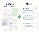 文章・メモを「使える1枚」に整理します 要点と次の行動が見える文書＋AI依頼文を納品 イメージ2