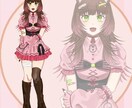 安価でIRIAM用立ち絵制作します キャラデザから動作確認まで！IRIAM活動に寄り添います イメージ9
