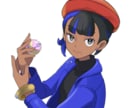ポケモントレーナー風のイラスト描きます 某ゲームのトレーナーにあなたもなってみませんか？ イメージ4