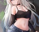 可愛い女の子イラストをお届けします アイコン・動画配信・グッズ・SNSなど、幅広い用途に対応可 イメージ6