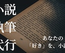あなたの「好き」を小説にします 個人・商用どちらも可！プロット作りから高クオリティな小説を！ イメージ1
