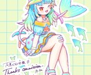 甘くて可愛いイラスト描きます ♡アイコンや一枚絵,キャラクターデザイン等♡※商用利用可 イメージ5