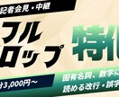 会見・中継特化のフルテロップ作成します 早くて丁寧｜固有名詞・数字が多い会見でも“読める字幕”に イメージ1