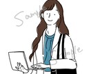 世界にひとつだけのオリジナル似顔絵描きます SNS、ビジネスに！ゆるやかでおしゃれなイラストを描きます♪ イメージ2