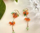 ディップアートで花のアクセサリーをお作りします ご希望の色、アクセサリーの種類、大きさをご記入ください。 イメージ8