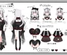 可愛いVtuber用、IRIAM用立ち絵承ります あなたの理想のキャラデザでVtuber活動をお手伝いします！ イメージ8