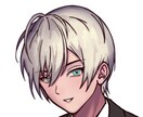 SNSアイコン依頼を承ります 男性キャラを描くのが得意です。 イメージ1