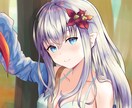 思い描くキャラクターを印象深く描かせて頂きます 小説の表紙にも使える綺麗で可愛いイラストご用意します！ イメージ7