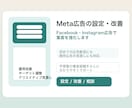 Meta広告の設定・改善します Facebook・Instagram広告で集客を強化します イメージ1