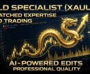 FX専門のAI投資・ゴールド特化動画を制作します 相場がわかるから丸投げOK！AI演出で投資動画をクールに。 イメージ2