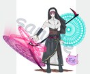 SNS用アイコン、キャラクターデザインを描きます 10～20代がメインで中性的な絵柄が得意ですオリキャラも歓迎 イメージ2