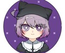 SNS用デフォルメキャラクターアイコン描きます 大きな目で、もちもちとしたほっぺのキャラクター制作 イメージ4