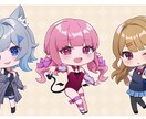 最短2日！ミニキャラ作成します ミニキャラ（デフォルメ）お急ぎの方、最短2日！ イメージ2