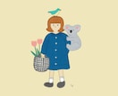 商用可！絵本みたいな挿絵イラスト描きます ほんわかしたあたたかみのあるイラスト イメージ2