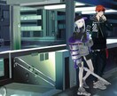 イラスト全般お描きします SNSやブログのヘッダー、動画用の1枚絵、立ち絵等に！ イメージ6