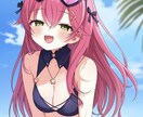 可愛いイラスト制作いたします アイコンや歌ってみた動画、グッズなどに！ イメージ4