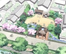 手書きパース。プロポーザルのイメージ図制作します あらゆる画材を使い手書きから３DCGイメージ図を制作します イメージ5