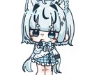 アイコン映えするミニキャライラスト製作します 最短即日アイコンにするとかわいいミニキャライラストが得意です イメージ1