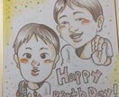 誰でも似顔絵描きます 手描き・デジタルなんでも受け付けております。 イメージ5