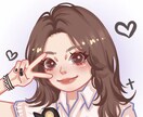 かわいいミニキャラのアイコン描きます SNS等で使用するかわいいミニキャラのアイコン イメージ2