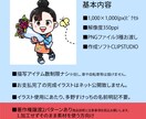 商用OK著作権譲渡前提！！格安アイコン作成します 表情手足の表現自信あり！愛嬌たっぷり全身ミニキャラ描きます イメージ4