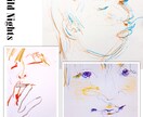 オーダーメイド☆ART風で味のある似顔絵お描きます SNSアイコン、名刺作成、プレゼントにぜひ♪ イメージ1