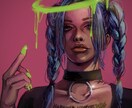 オリジナルイラスト制作いたします アイコン、動画用イラスト、ジャケットイラストなどに！ イメージ2
