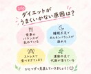 1週間で食べながらダイエットしますます 40代からのダイエットを一緒に考えます イメージ3