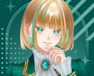 アイコン、一枚絵、華やかで繊細なイラスト描きます 商用利用、SNSアイコン・配信用など イメージ1
