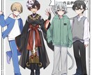 VTuber向け！Live2Dモデルを制作します キャラデザからパーツ分けまで。モデリングも対応可能！ イメージ6