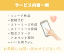 Instagramの運用代行いたします 目的に合わせたプランをカスタマイズOK！ イメージ4