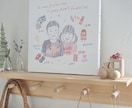 子どもの似顔絵とお気に入りのおもちゃを書きます 今だけの大切な思い出をぎゅっと1枚に詰め込みます イメージ8