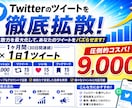 Twitter30日間毎日インプ5000増加します インプ5000+RT15+いいね15+ブックマーク15に拡散 イメージ1