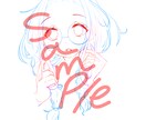 線画描かせていただきます 自分で色を塗りたい方や他の絵師の方に塗りを任せたい方にどうぞ イメージ2