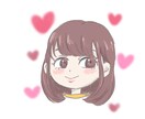 アニメ風タッチでSNS用アイコン、似顔絵描きます ファンタジーな場所での似顔絵描きます イメージ5