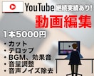 動画編集の継続実績あり！必ず丁寧な対応いたします 長期継続のご依頼も大歓迎です。 お気軽にご相談ください。 イメージ1