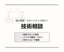 個人開発・小規模サービスの技術相談を承ります 技術選定・インフラ構成・開発方針整理します イメージ1