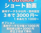 Youtubeショート動画の編集します 【短尺動画特化】YouTubeショート編集サービス イメージ2