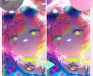 AIイラストを自然に修正・加筆します 元の絵柄を残したまま、イラストの崩れを丁寧に修正します。 イメージ4