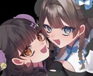 SNS等で使用可能なアイコンを描きます 男子も女子も老若男女魅力的に！人外も描けます イメージ2