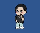 八重歯がかわいい♡デフォルメ似顔絵を描きます ころんとかわいい八重歯がチャームポイントのイラスト イメージ4