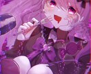 キラキラかわいいイラスト作成します 活動用にも個人用にも！最安値で描かせていただきます！ イメージ1