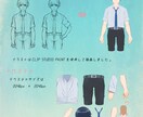 Live2D用のパーツイラスト制作致します 綺麗なアニメ調イラストで動くあなたのキャラクター！ イメージ3