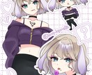 かわいいをぎゅっと詰め込んだ絵を描きます デコレーション背景が得意です！ イメージ2