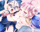 オリジナルの立ち絵お描きします キャラクターデザインから描き起こし、新調までお任せください！ イメージ1
