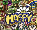 popでかわいいイラスト描きます 目がおおきいところがチャームポイント！ イメージ3