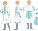 クラシカル・ファンタジー・時代衣装デザインします 和洋中ファンタジー・時代衣装専門！ イメージ8