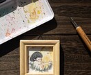 似顔絵OK！アイコンを透明水彩にてお描きします SNSに顔写真は。。という方、可愛いイラストにしたい方に。 イメージ6
