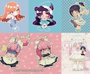 レトロでかわいいイラストを描きます 90年代アニメや懐かしい少女漫画風のイラストをお求めの方へ！ イメージ8